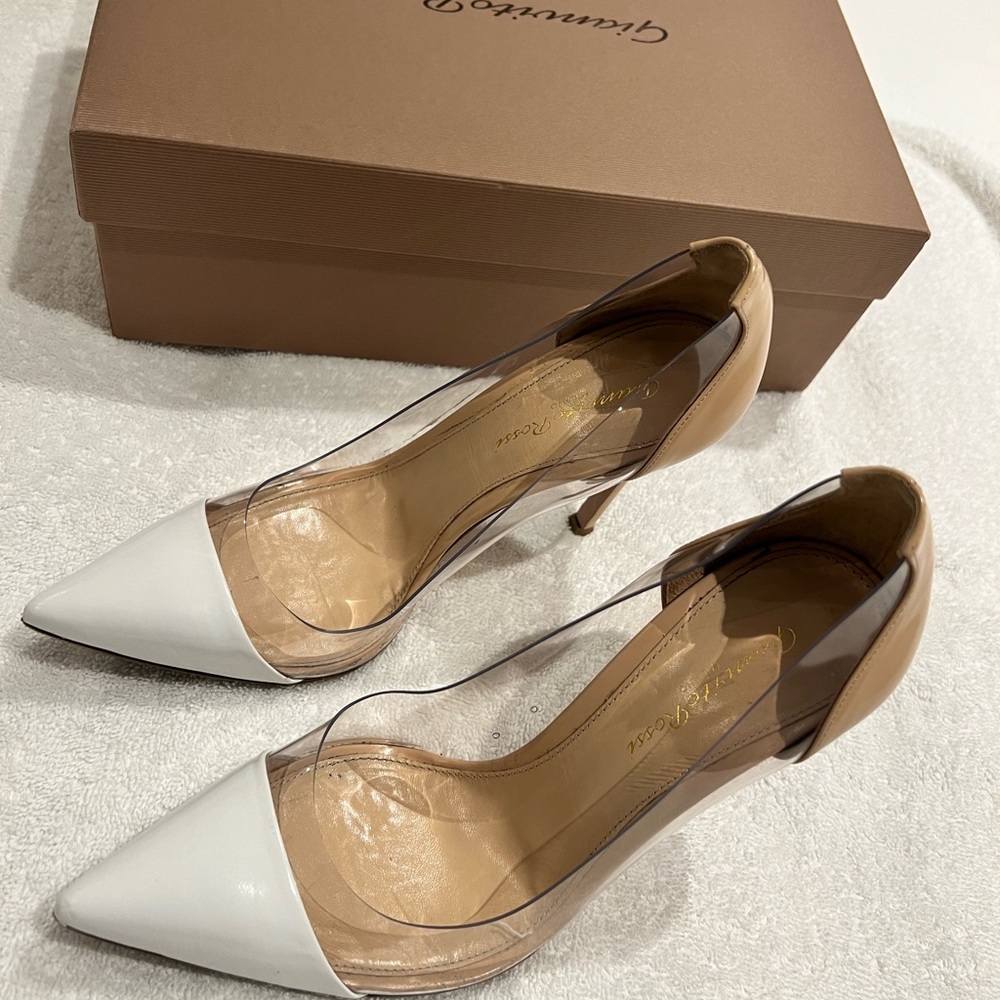 Gianvito Rossi Smart Bianco heels BEAUTIFUL